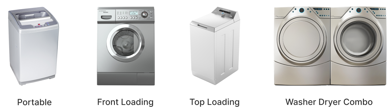 washing machine and dryer installation