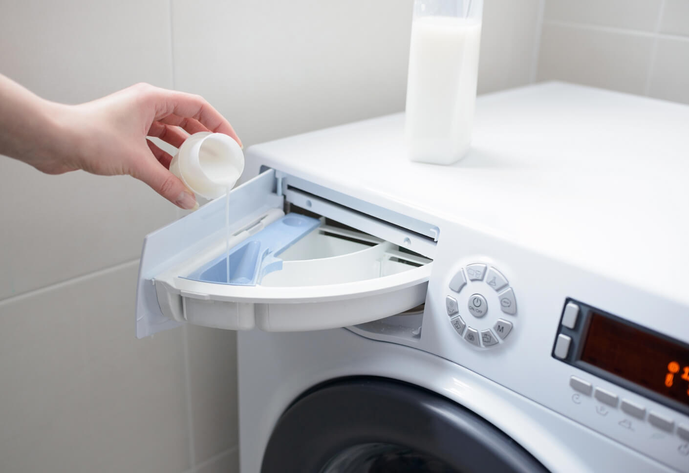 how to clean soap dispenser in washing machine