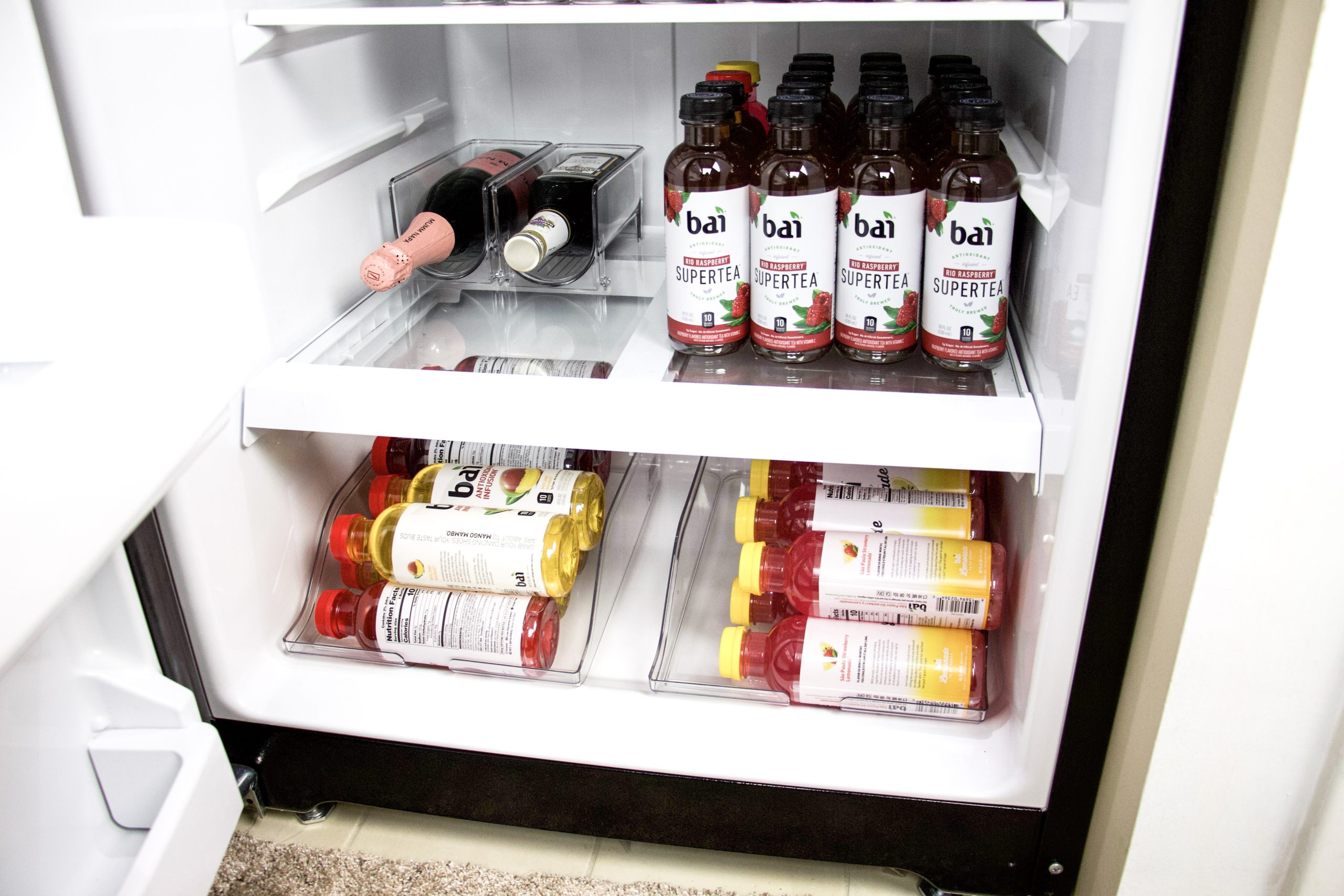 Similar items in fridge