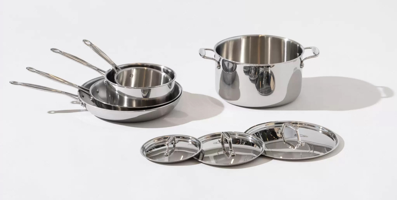 Cookware for induction cooktop