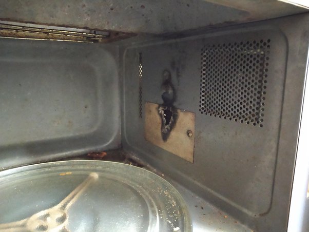 hole in oven